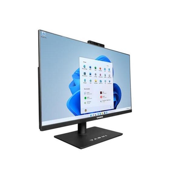 Yashi All in One con capacità di memoria 512 GB SSD. Tecnologia del processore: Intel Core i5. Lunghezza diagonale: 27 ''. RAM Installata: 16 GB. Versione S.O.: Windows 11 Pro.  Altezza 530 mm. Larghezza 625 mm. Profondità 255 mm. Peso senza imballo 9 Kg.